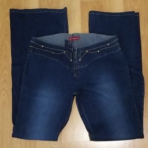 Nitro stretch dark flare jean size 11